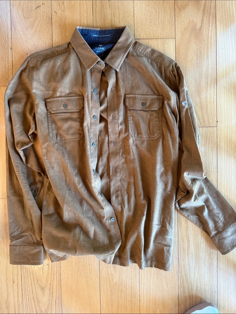Kuhl Men's Tan Utility Shirt Jacket